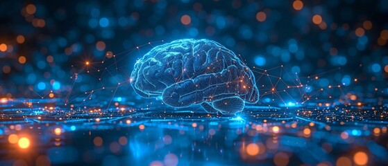 electrically powered brain with communication line