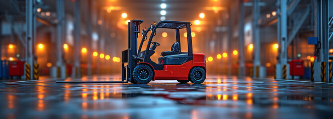 Electric recharging station for forklift truck charging