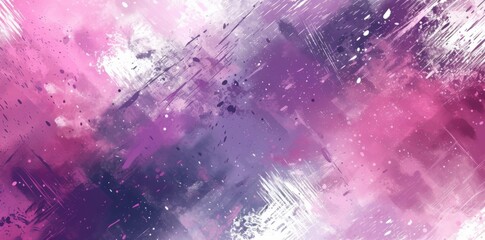 pink and purple abstract painting