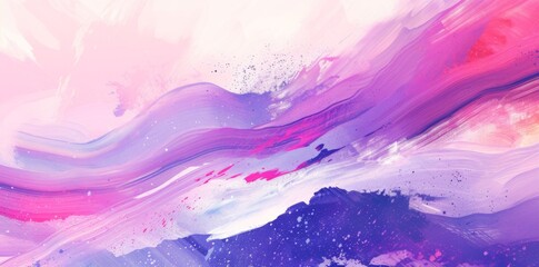 Fototapeta na wymiar pink and purple abstract painting