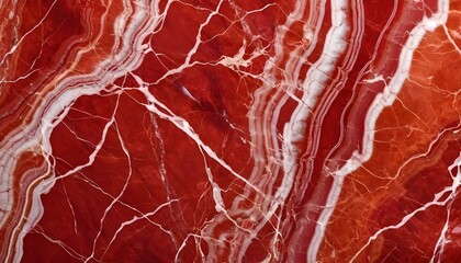 Red and white marble texture 