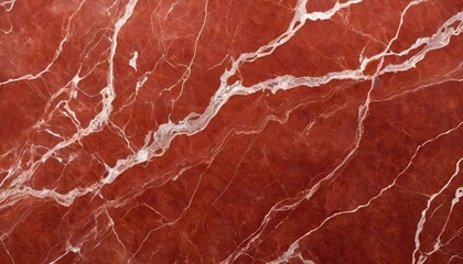 Red marble texture, white veins