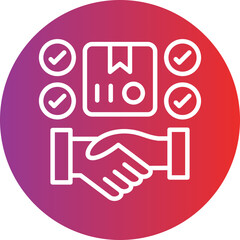 Handshake Icon Style