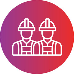 Firefighting Unit Icon Style