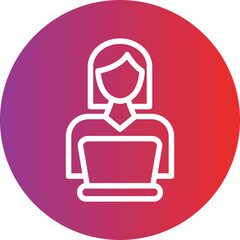 Designer Female Icon Style