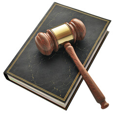 Legal Brief, transparent background, isolated image, generative AI