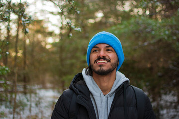 Portrait of a hispanic guy