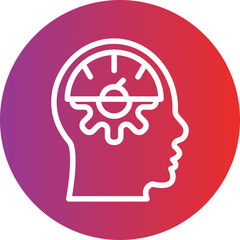 Mental Control Icon Style