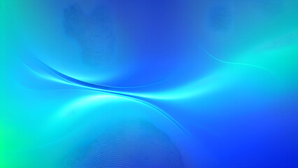 Fototapeta premium a close up of a blue and green background with a curved design