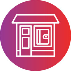 Book Shop Icon Style