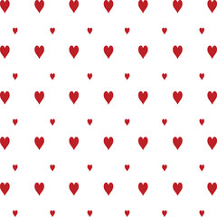 doodle  heart seamless pattern for valentine day gift paper. Valentine's Day vector, Seamless pattern, background, wallpaper