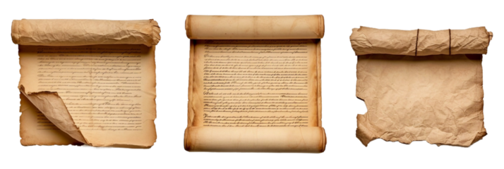 set of Constitution, transparent background, isolated image, generative AI