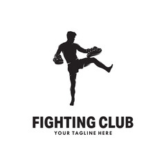 Fighting club Logo Design Template