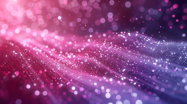 background with bubbles in pink colour