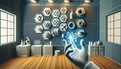 Minimalist 3D Printing Materials Interface with Human Interaction