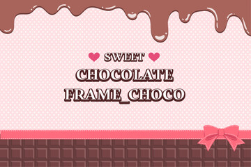 バレンタイン用壁紙 チョコレート