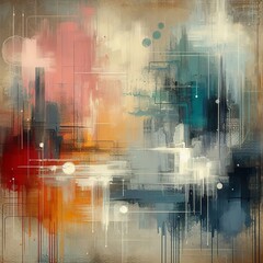 Oil color background abstract