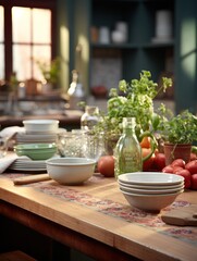 modern luxury kitchen UHD Wallpaper