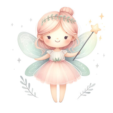Fairy with wand