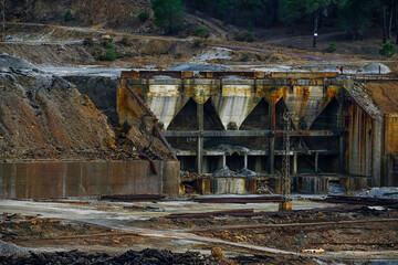 Abandoned Mining Infrastructure at Rio Tinto