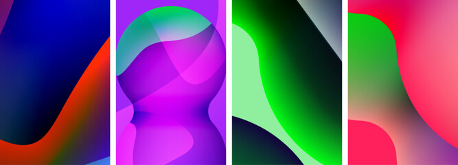 Abstract colors. Abstract backgrounds for wallpaper, business card, cover, poster, banner, brochure, header, website