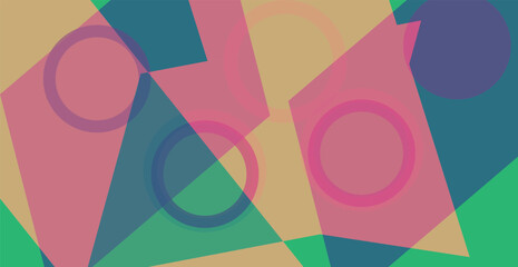 Abstract Geometric Shapes  Background for Web Design ,Print, Presentation, banner , Flyer, magazine. design
