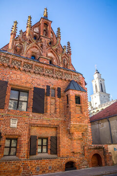 Medieval house in Kaunas, Lithuania