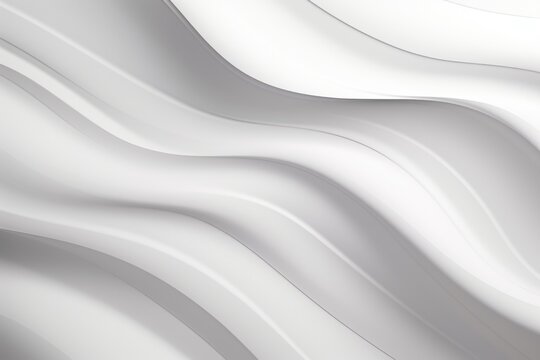 Grey Waves Futuristic Motion Lines - Abstract Grey Wave Background for Modern Presentations