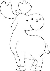 moose tracing line