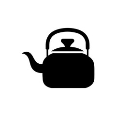 Obraz premium Whistling kettle icon