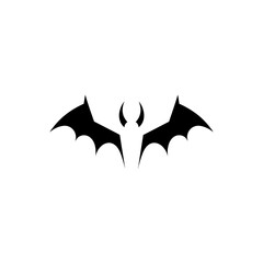Bat halloween vampire icon