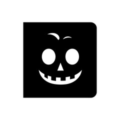 Fototapeta premium Halloween book icon