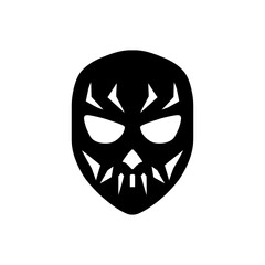 Macabre mask icon