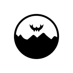 Moonlit monster icon