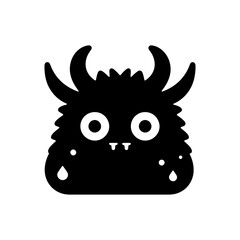 Moonlit monster icon