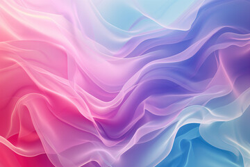 Abstract background with smooth shapes