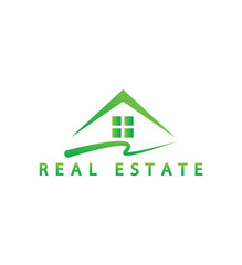 Home logo design template modern.