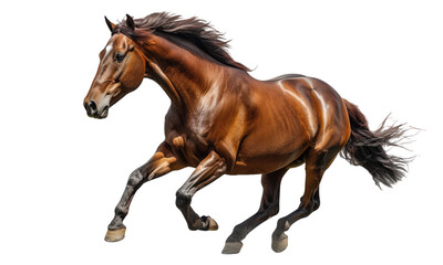 Fototapeta premium horse isolated on transparent background