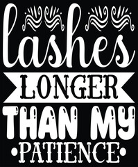 lashes longer than my patience