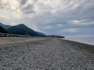 親不知海水浴場周辺