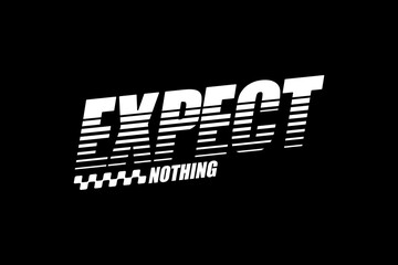 Modern streetwear graphic for t-shirt prints template design