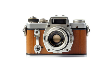 Classic Capture Camera on White or PNG Transparent Background.