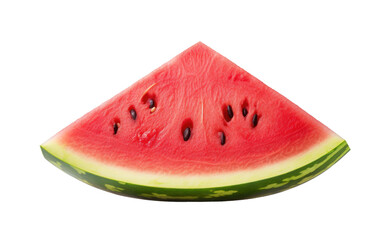 Juicy Delight Watermelon on White or PNG Transparent Background.