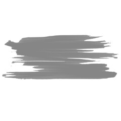 black brush strokes on a transparent background