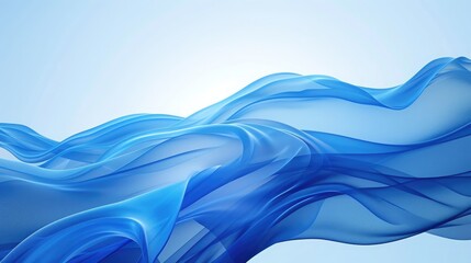 abstract modern wave design background with blue wave and sky background