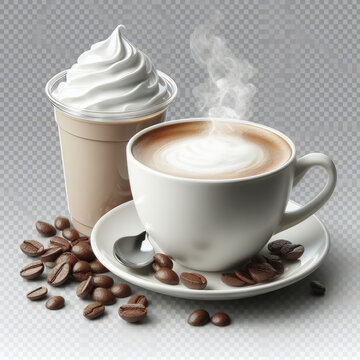 creamy hot chocolate swirl