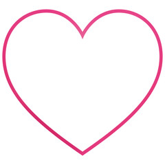 pink heart shape