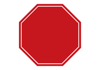 Icono rojo de señal de prohibido en fondo blanco. © Gabrieuskal