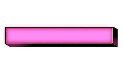 電飾看板風テロップベース(ピンク)