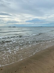 Strand und Meer in Pattaya, Thailand
